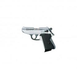 Pistolet à blanc Chiappa lady chrome 9 mm alarme