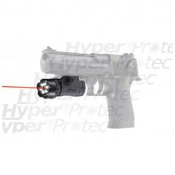 Walther Night Force - Lampe à leds + laser point rouge sur cible