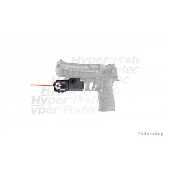 Walther Night Force - Lampe  leds + laser point rouge sur cible