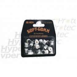 Cartouches MEA caoutchouc pour Softgom 8.8x10