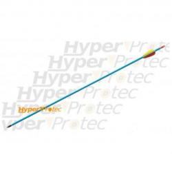Flèche en aluminium bleue pour tir à l arc 30 pouces - 76cm
