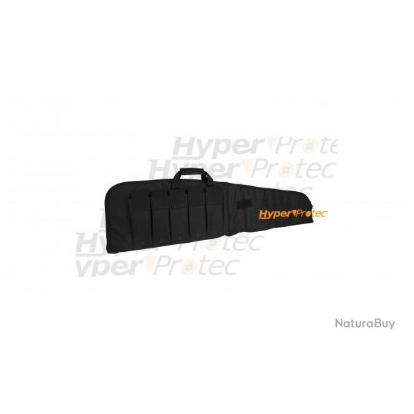 Housse 120 cm de transport noire pour arme longue