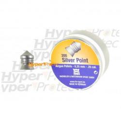 Plomb 6.35 mm H&N Sport Silver Point