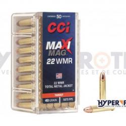 Munition 22 Magnum CCI Maxi-Mag TMJ
