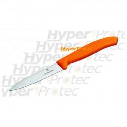 Couteau office Victorinox lame 8 cm Manche orange