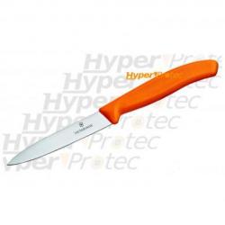 Couteau office Victorinox lame 10 cm Manche orange