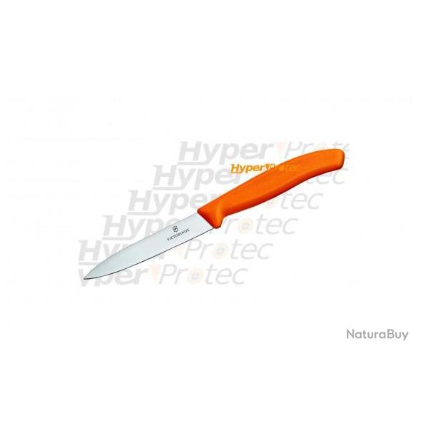 Couteau office Victorinox lame 10 cm Manche orange