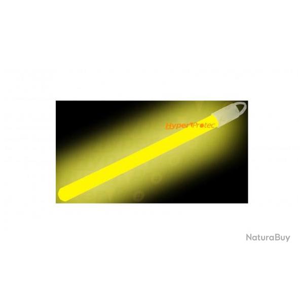 Bton lumineux jaune 1x15 cm 8 heures