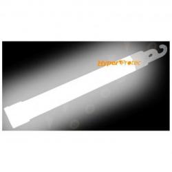 Bâton lumineux blanc 1.5x15 cm 8 à 12 heures