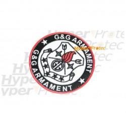 Ecusson badge pour différencier les teams - G&G noir et rouge Ro