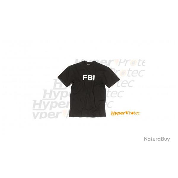 T-shirt noir agent du FBI