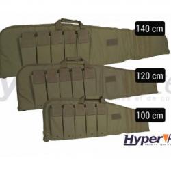 Miltec Housse Carabine Matelassée Avec Sangle - Vert - M