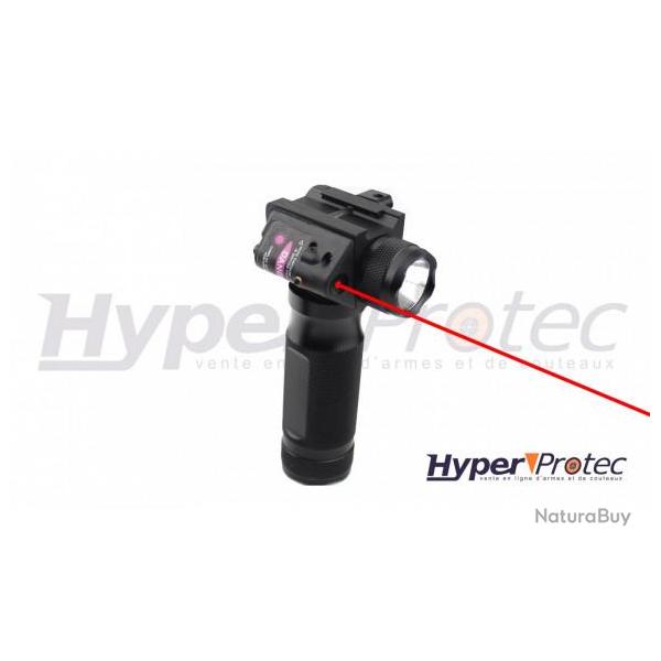 Hyper Access Poigne Tactique Lampe Laser - Rouge