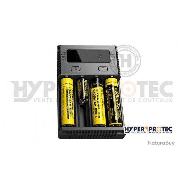Chargeur intelligent et automatique de batteries Nitecore