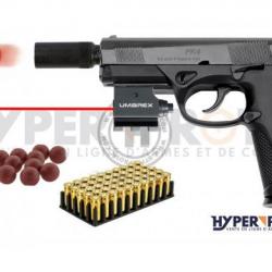 Pack Défense Bruni PX4 storm noir - Pistolet Alarme