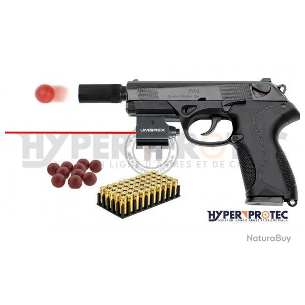 Pack Dfense Bruni PX4 storm noir - Pistolet Alarme