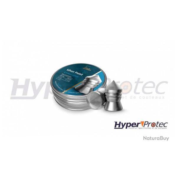 Plomb 5.5 mm H&N Sport Silver Point