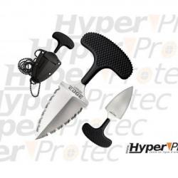 Push Dagger Cold Steel Urban Edge avec lame crantée