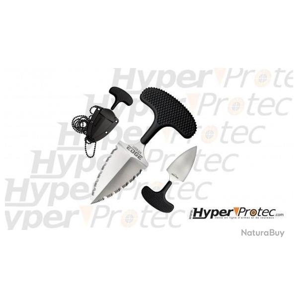 Push Dagger Cold Steel Urban Edge avec lame crante