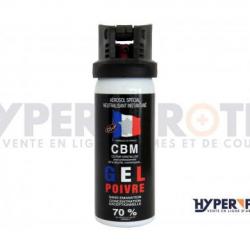 CBM Gel Poivre CS+P - Bombe Lacrymogène