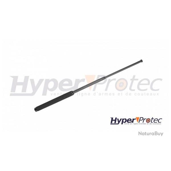 Matraque Tlescopique Blackfield 65 cm acier poigne mousse