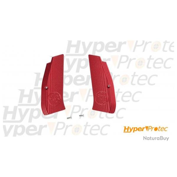 Plaquettes De Poigne Aluminium Pour CZ SP-01 Shadow Rouge