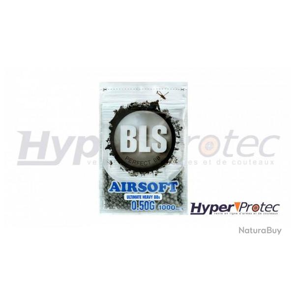 BLS Ultimate Heavy 0.50g Bille Airsoft - 1000 bbs