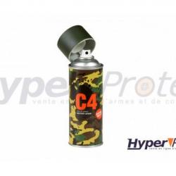 Spray Peinture C4 Mil Grade RAL6007 - Vert Bouteille Mat