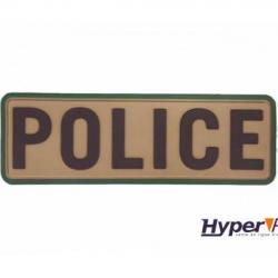Patch Airsoft Police Couleur Tan