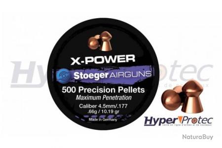 Plomb 4.5 mm Stoeger X-Power - Plombs pour air comprimé (10646646)