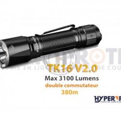 Fenix TK16 V2.0 - Lampe à Led tactique puissante 3100 lumens