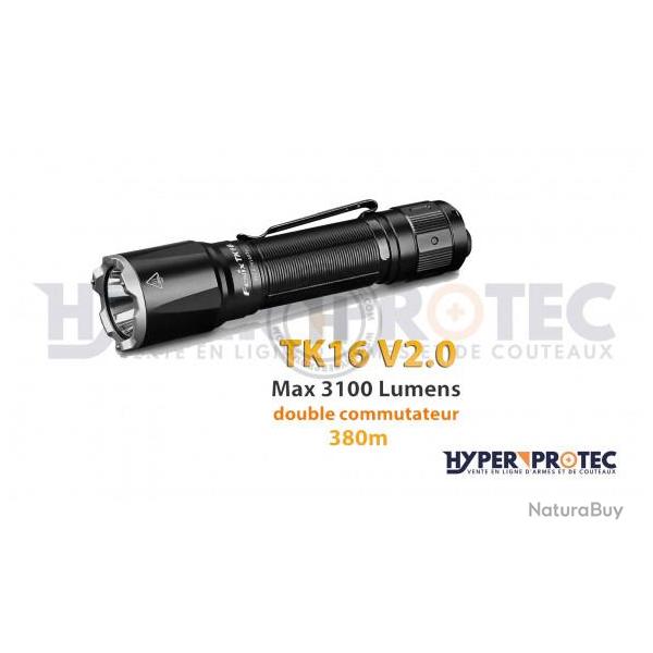 Fenix TK16 V2.0 - Lampe  Led tactique puissante 3100 lumens