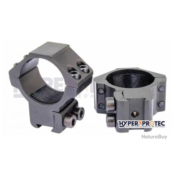Lensolux Rail 11 mm / Diam 30 mm / Bas - Collier Lunette de Tir