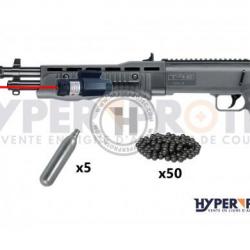 Pack T4E HDB 68 - Fusil Balle Caoutchouc