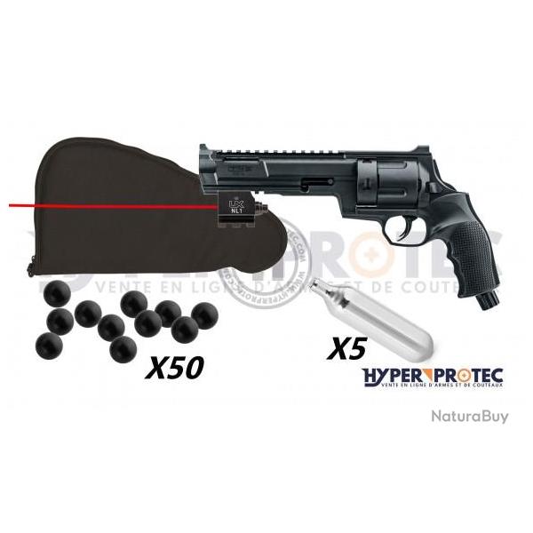 Pack complet T4E HDR 68 - Revolver Balle Caoutchouc