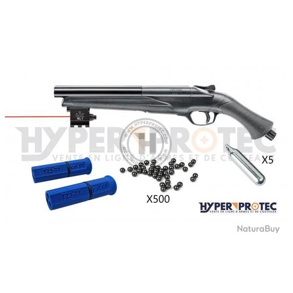 Pack dfense chevrotine T4E HDS 68 - Fusil balle caoutchouc