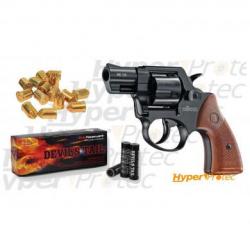 Pack Revolver à blanc Röhm RG 59 - cal 9mm avec munitions et fusées