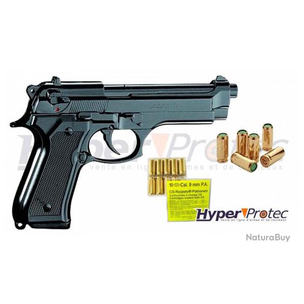 Pack Kimar Mod 92 Auto - Pistolet Alarme