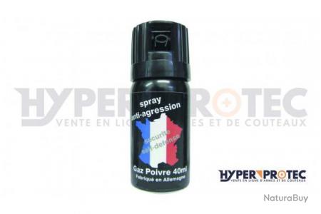 HyperAcess Self Defense - Bombe Lacrymogène Poivre