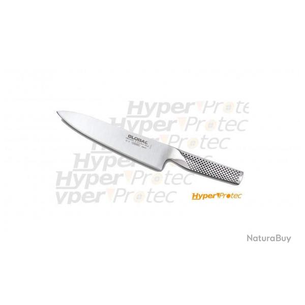 Couteau de cuisine Global G2 full inox type santoku - 20 cm