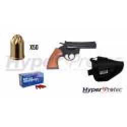 Pack 357 Magnum Noir crosse bois alarme