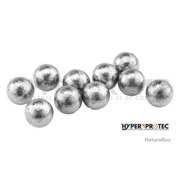 Billes de plomb calibre 36 poudre noire BallEurope 9.35 mm - 24