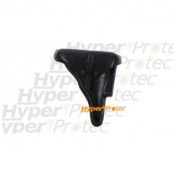 Holster en cuir noir droitier de ceinture pour P38