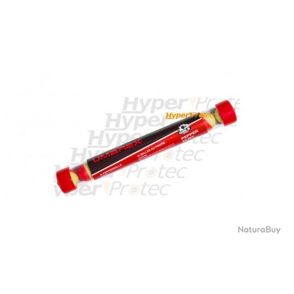 10 balles de poivre Pepperdust calibre 0.68