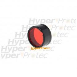 Filtre rouge Nitecore pour lampe de poche diamètre 25 mm
