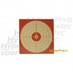 Cibles carton rouge HyperProtec 14x14 cm