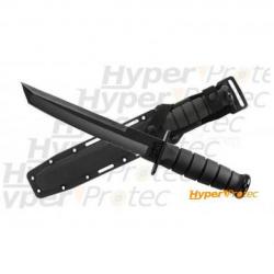 Poignard Ka-Bar type 1245 avec lame tanto noir mat