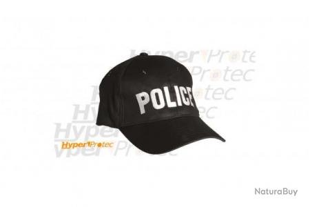 Casquette Police noire