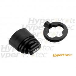 Verrou de pontet mural à combinaison