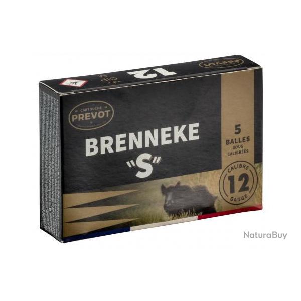 Cartouche Calibre 12/76 Prevot Brenneke S Magnum